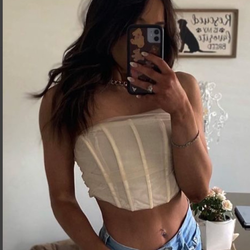 white fox boutique bustier